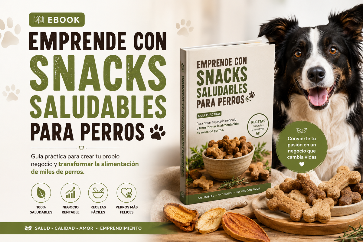 Emprende con Snacks Saludables para Perros